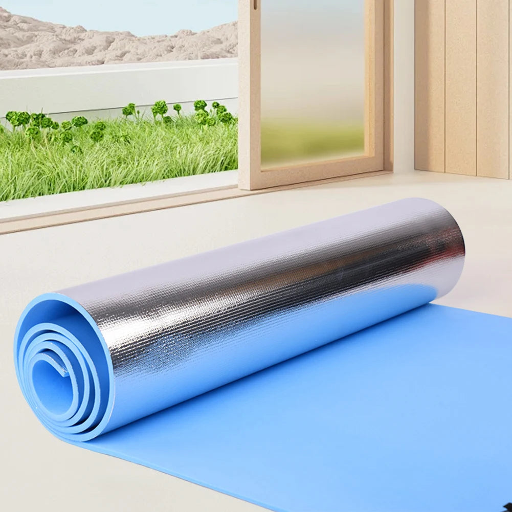 1.8mx10/8/6mm Yoga Mat Anti-skid Sports Fitness EVA Comfort Foam 6mmThick Yoga Mat for Exercise Yoga and Pilates Gymnastics Mat