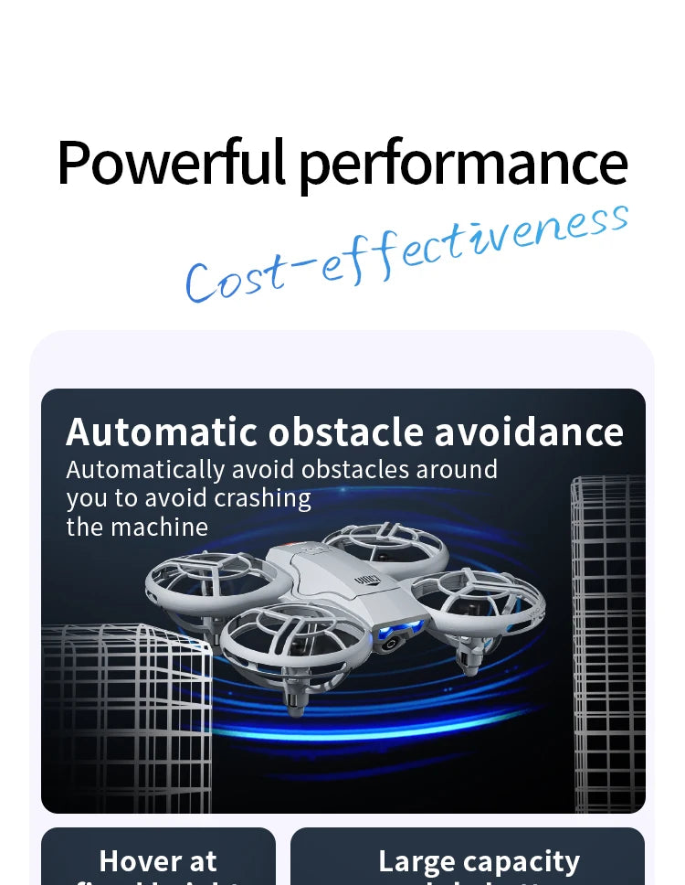 4DRC New V8 Mini Drone 6k profession HD Wide Angle Camera WiFi FPV RC Dron Height Keep Drones Helicopter Kids Toys Gifts