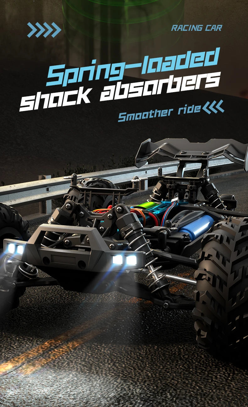 New PRO/MAX 1∶16 RC Car 80KM/H 4WD Brushless Off-Road Racing Toys High Speed Remote Control Vehicle For Kids Adults Outdoor Gift
