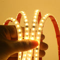 220V LED Strip Light 0.5m 5m 10m 20m 25m 30m 40m 2835 120LEDs Flexible LED Tape with Adhesive Tape Waterproof Ribbon Light