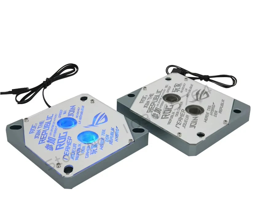 Mirror CPU Water Block 1700 Surface ROG 5V MB RGB SYNC Watercooler LGA1700 AM4 AM5 Platform Customized Available
