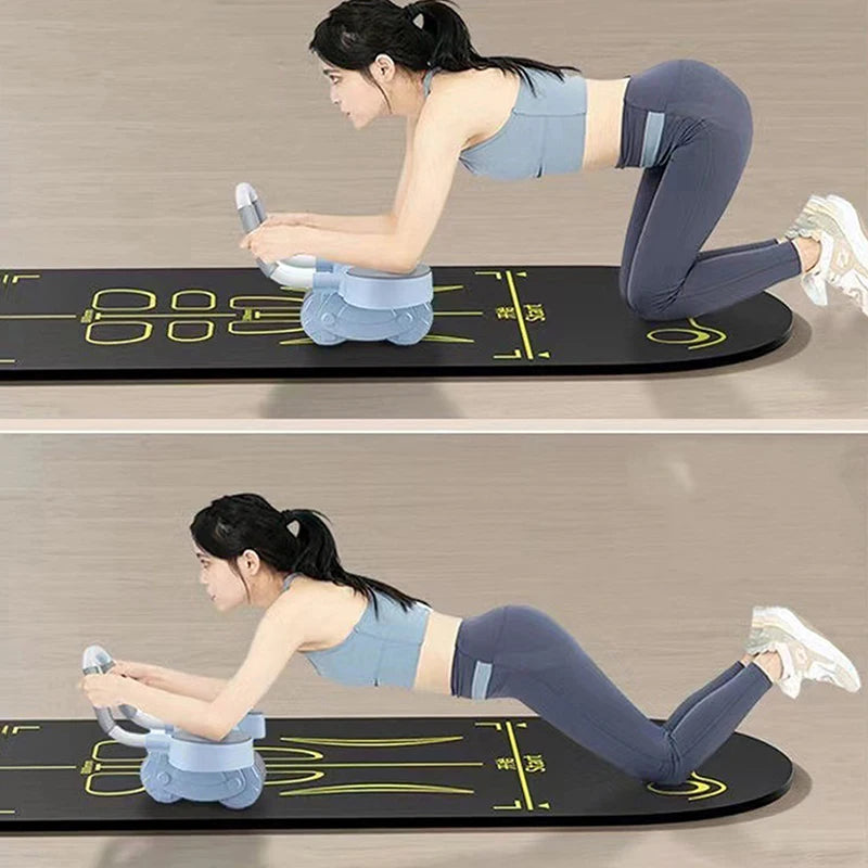Yoga Mat Non Slip Shock Absorber Thick Kneeling Mat Kneeling Pads Reusable Gym Mat For Women Men Home Pilates Floor Workouts