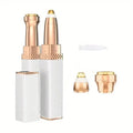 Electric Hair Removel Shaver For Women Eyebrow Trimmer Epilator Electric Painless Hair Remover Machine Body Facial Battery capac