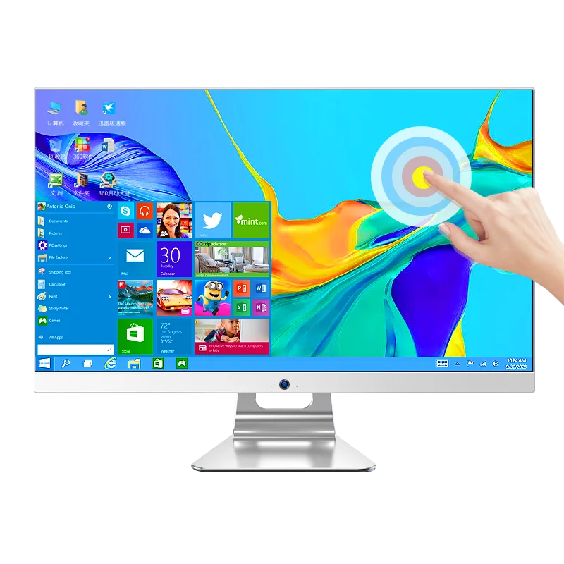 All In One Gaming Pc Computer Processors Core I7 16gb+512gb Oem Computer All In One Pc For Student And Caompany