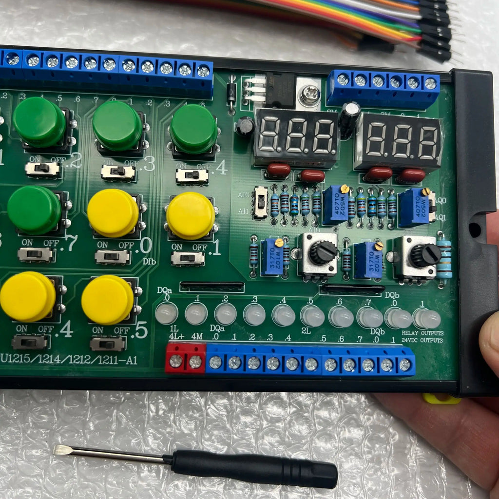 Suitable for S7-1200 PLC/CPU 1211C 1212C 1214C 1215C debugging simulation board