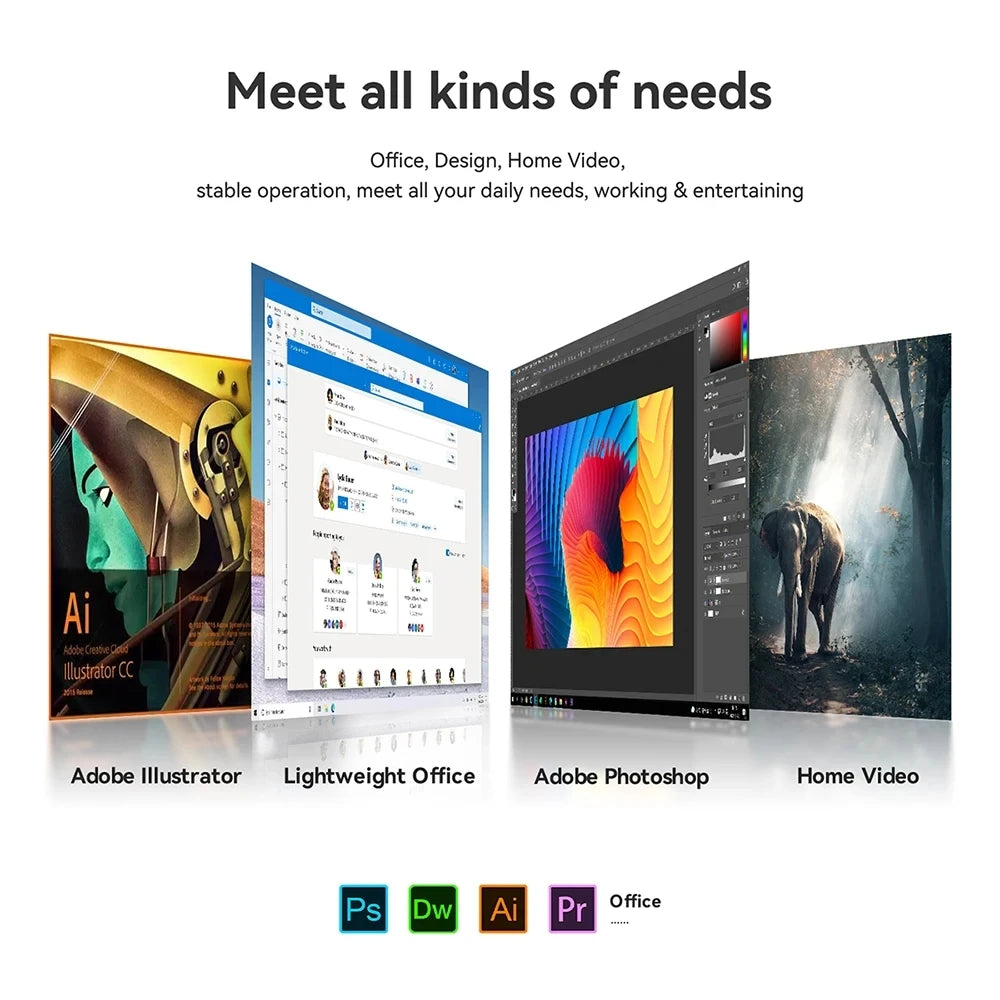 Portable Mini PC Windows 11 Intel Core i9 9900U Desktop Computer 16GB DDR4 1TB 2TB SSD WIFI6 BT5.2 Ultra Small Pocket PC gamer