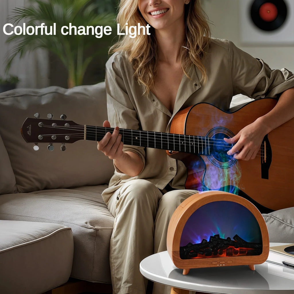 Aroma Essential Oil Diffuser Humidifier 200ML Ultrasonic Cool Mist 12-Color Changing Night Light with Remote for Home Use