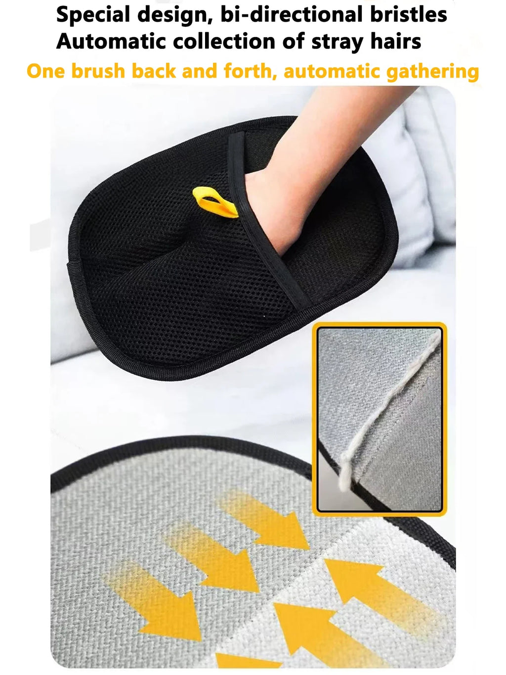 Static Removal Gloves Pet Grooming Gloves Efficient Grooming Gloves for Pets Remover Tools Accessories Brush Cat Accessories Pet