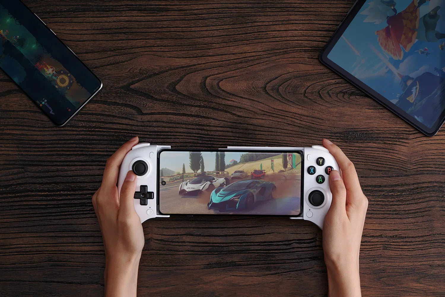 8BitDo Ultimate Bluetooth Mobile Game Controller，Gamepad with Hall Effect Joysticks Triggers for Android Smartphones and Tablets