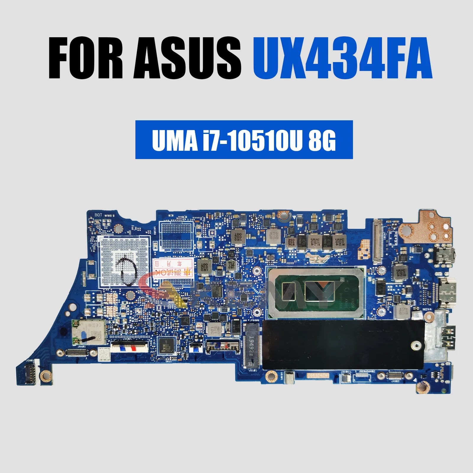 AE UX434F Motherboard For ASUS UX434FL UX434FA UX334FL UX334FA UX434FLC UX463FL U4600F UX434 Mainboard i5 i7 CPU 8G/16G RAM
