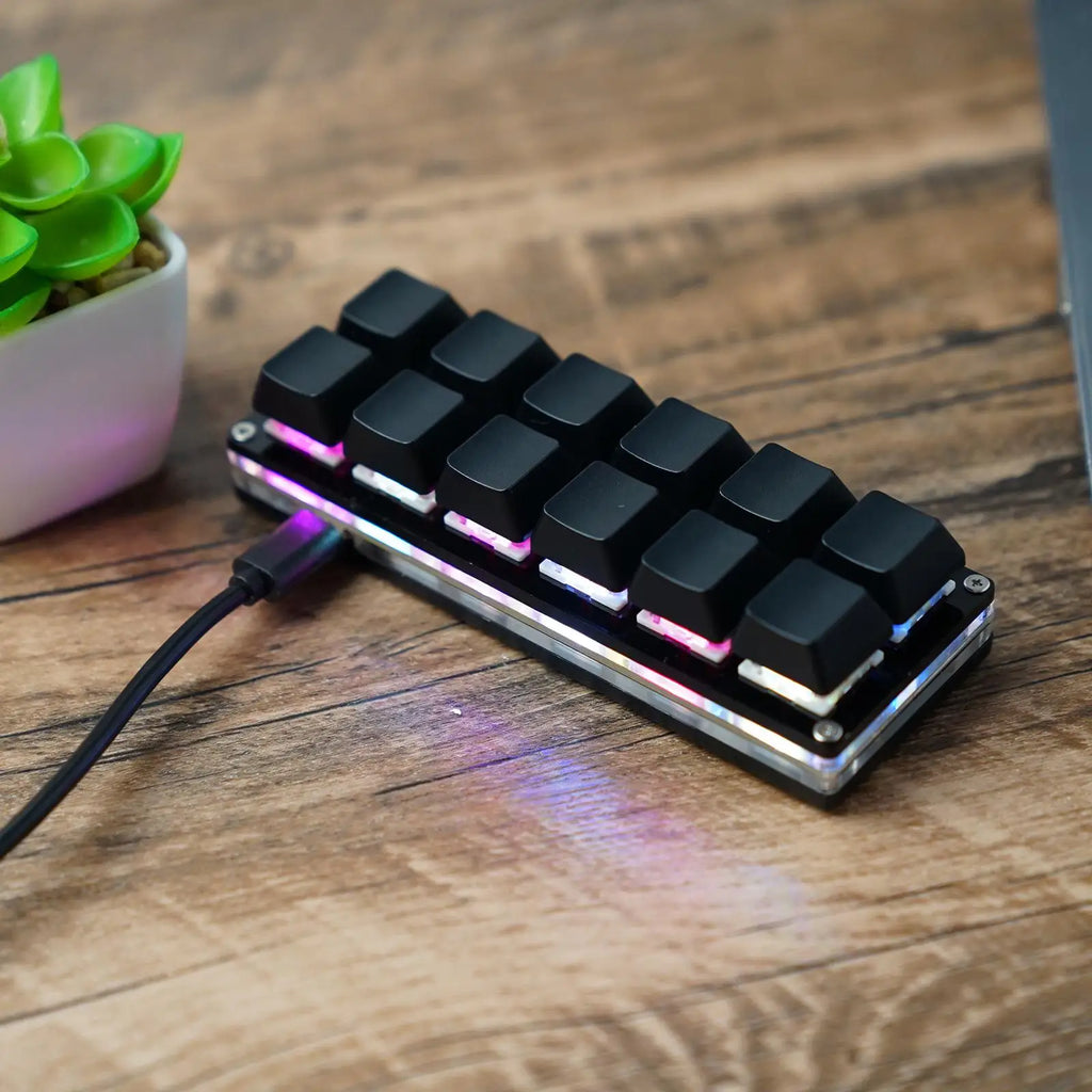 Mini USB Custom Mechanical Keyboard 2/3/4/6/9/12/16/24 Keys Gaming Keyboard Sayo Device Shortcut Programmable Keypad Keys Macro
