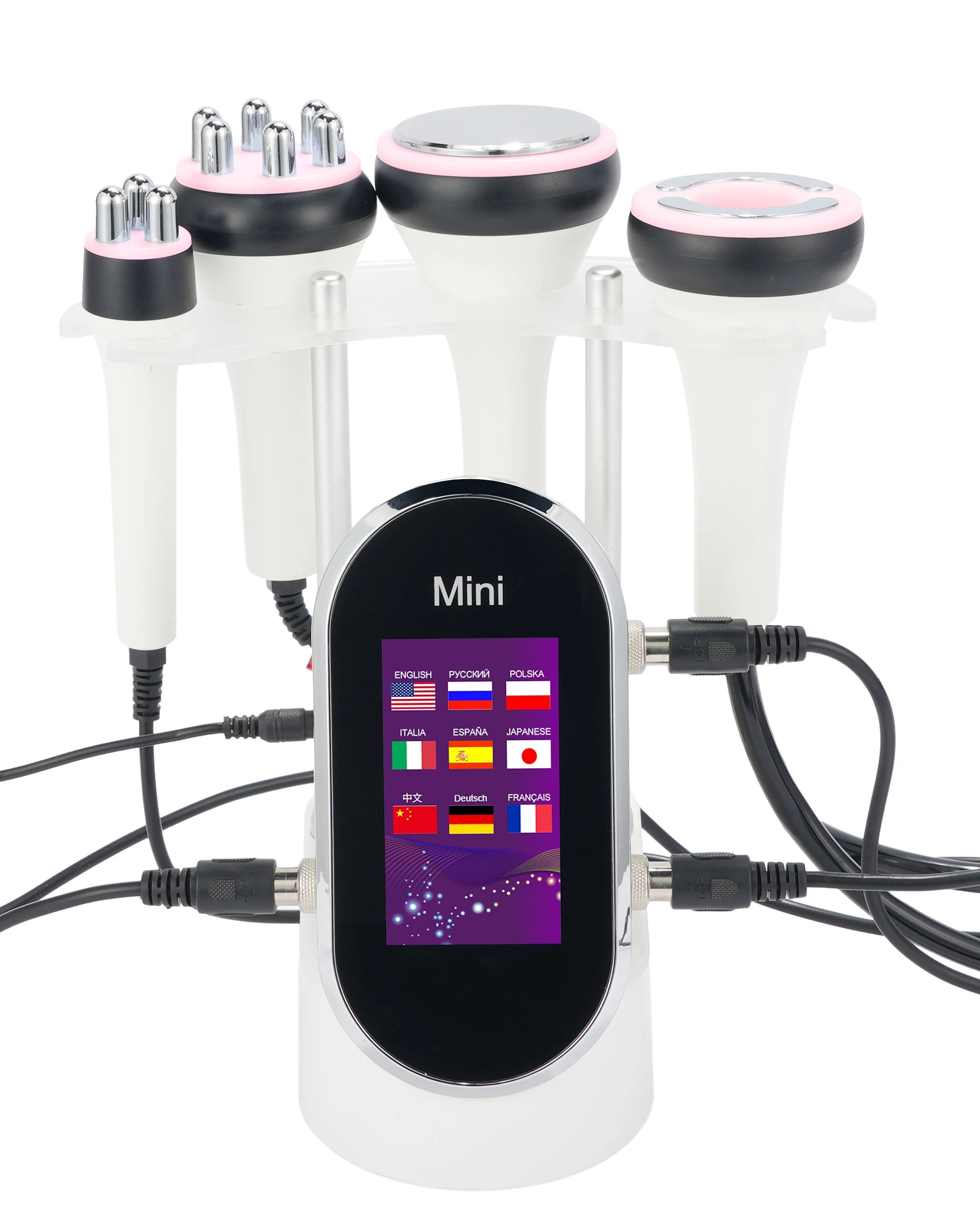 4 IN1 40K Cavitation Radio Frequency Ultrasonic Slimming Machine  Removal Weight Loss Skin Tightening Facial Beauty Tool