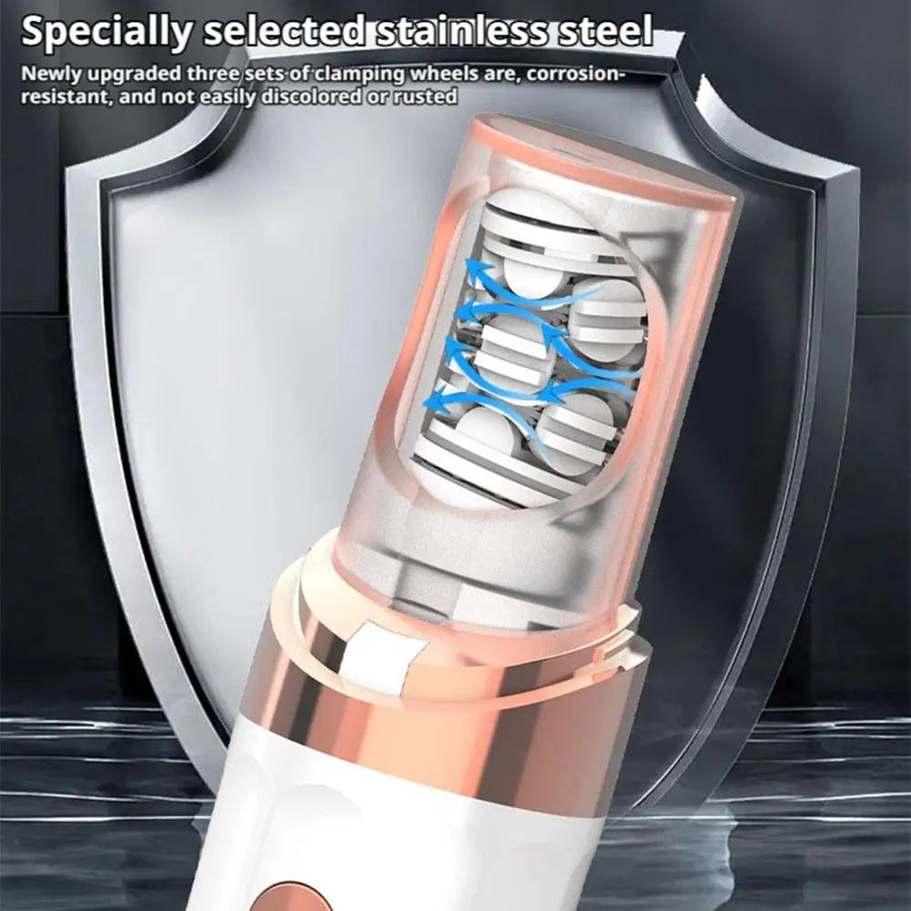 Electric Epilator & Shave 2-in-1 Electric Hair Removal Device For Women Painless Waterproof Private Parts & Facial Hair Removal
