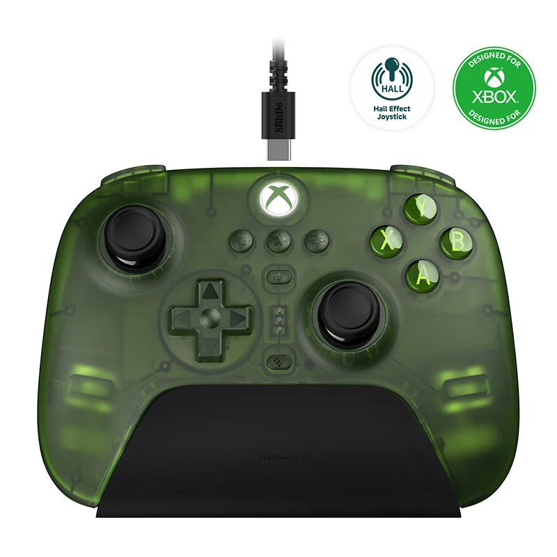 8BitDo Ultimate 3-mode Gaming Controller for Xbox, Hall Effect Joysticks, Compatible Windows, and Android - Jade