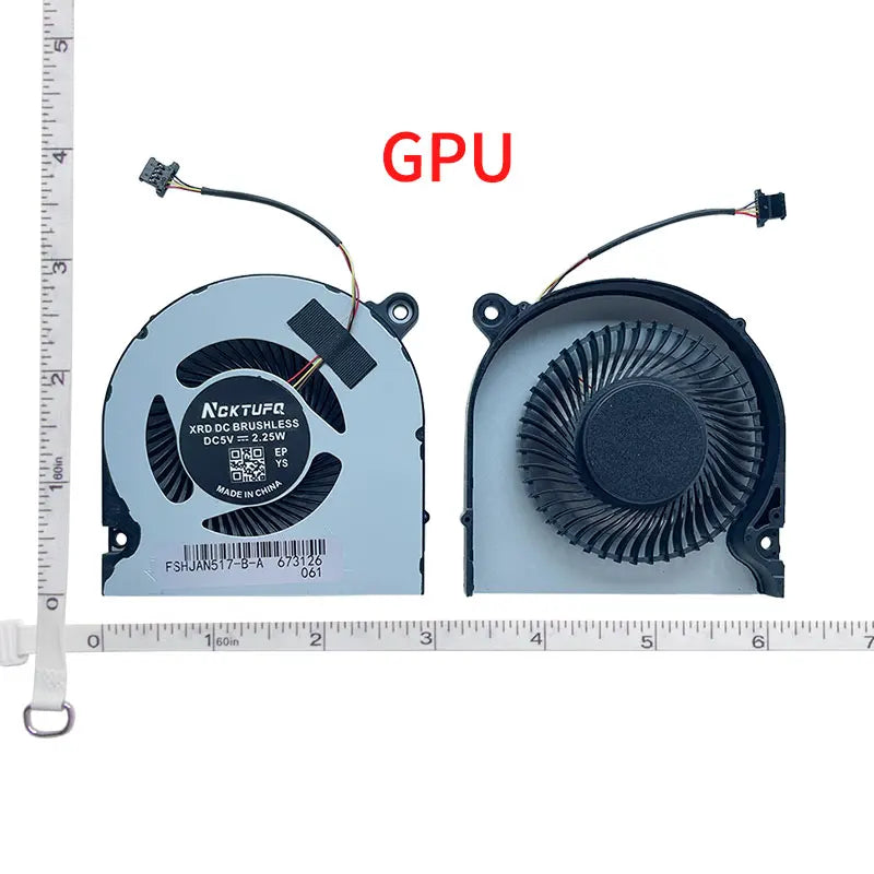 CPU GPU Cooler Cooling Fans for Acer Predator Helios 300 PH317-53 PH315-52 AN515-55 AN515-56 AN515-57 AN515-45 AN517-52 N20C1