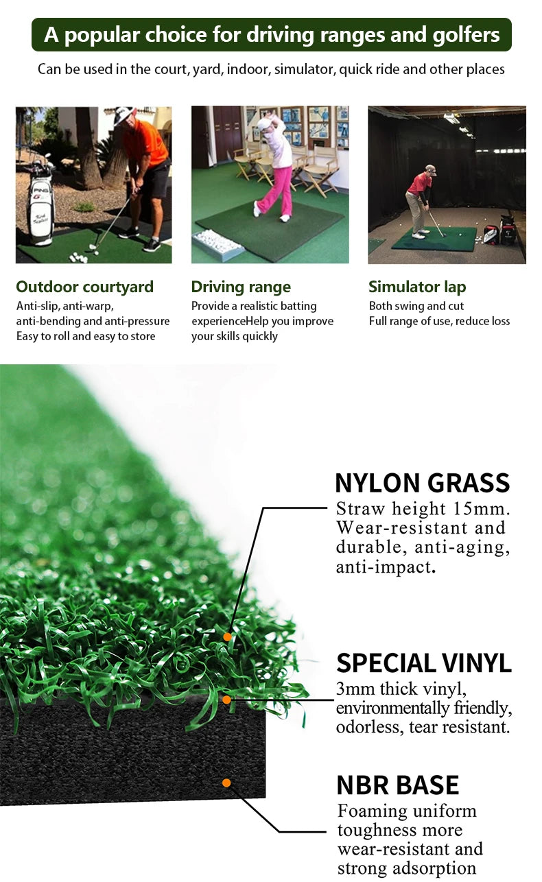 Essential Golf Hitting Mats for All Levels for Practice and Training