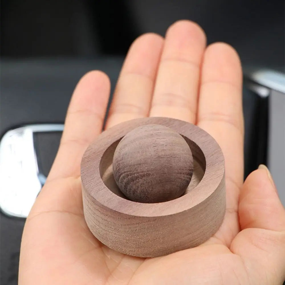 Spherical Essential Oil Diffuser Wooden Expanded Aromatherapy Inhaler Long-lasting Fragrant Wood Home Bedroom Ornaments