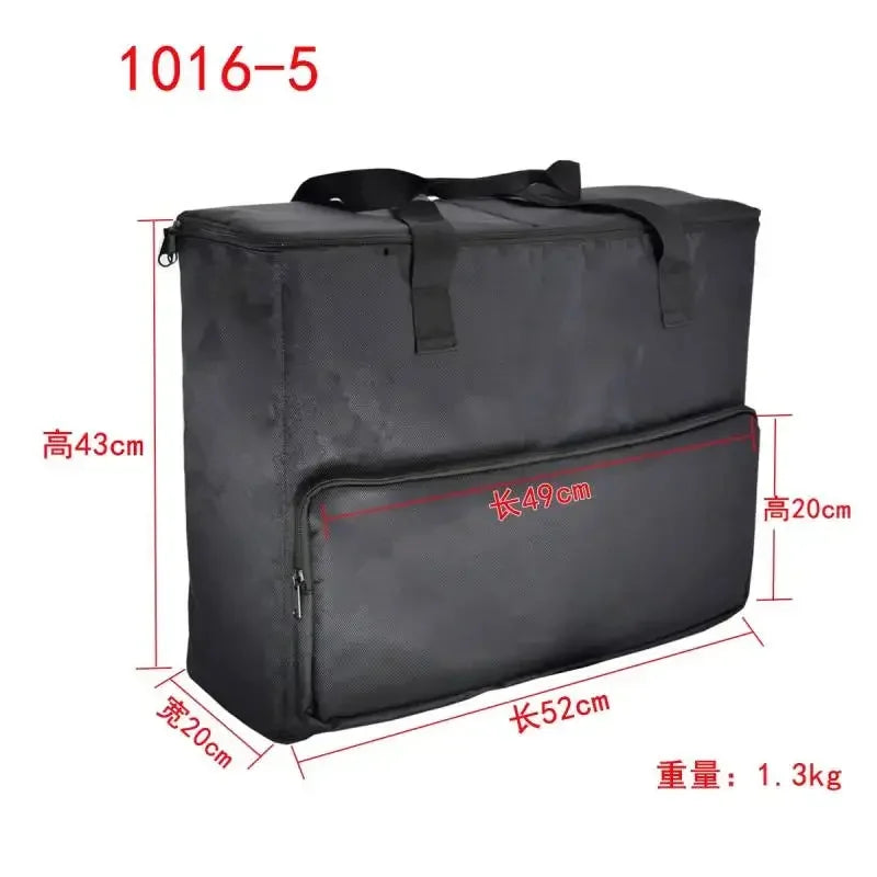 Desktop Computer Bag Micro Host Case Protective Case Monitor Screen Storage, Keyboard Thickened Waterproof Bag