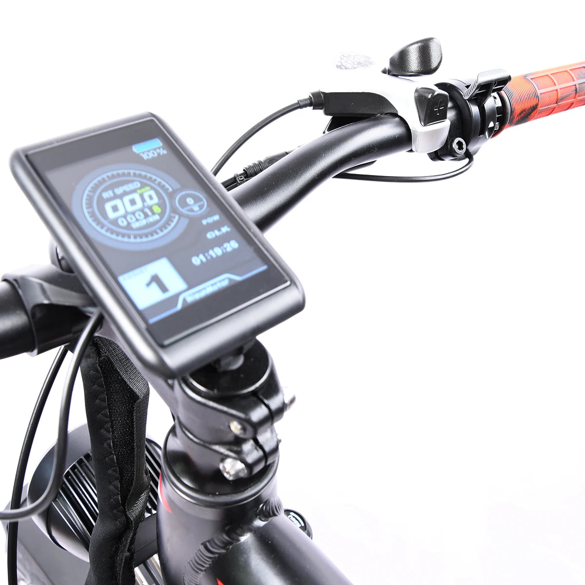 Custom 26inch Fat Snow tire ebike 1500W 48V 70ah  Large capacity  Li-ion battery electric long-distance cycling bicycle