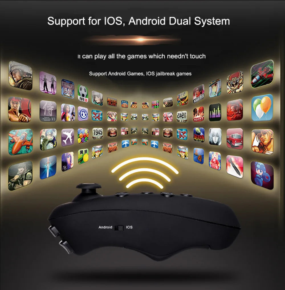 Virtual Reality VR Glasses Headset Viar Devices 3D Helmet Lenses Smart Goggles For Phone Smartphones Cell Viewer Mobile Game Set