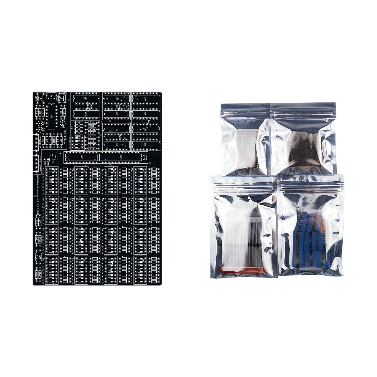 CPU DIY Kit TD4 CPU Make a simple 4-bit CPU By Yourself Open Source Software and Hardware Including PCB and All Components