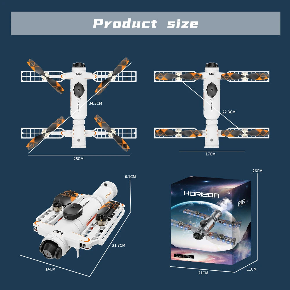 Drone Profession Obstacle Avoidance Dual Camera RC Quadcopter Dron FPV WIFI Range Remote Control Helicopter