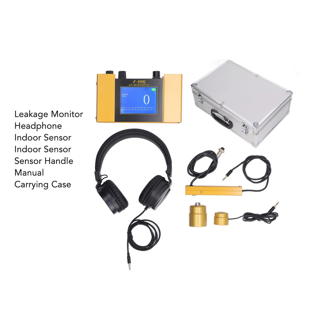 Water Monitor Multiband Monitoring Leakage Monitor with Digital Display for Water Pipe Floor Heating Pipe Water Leak Detector