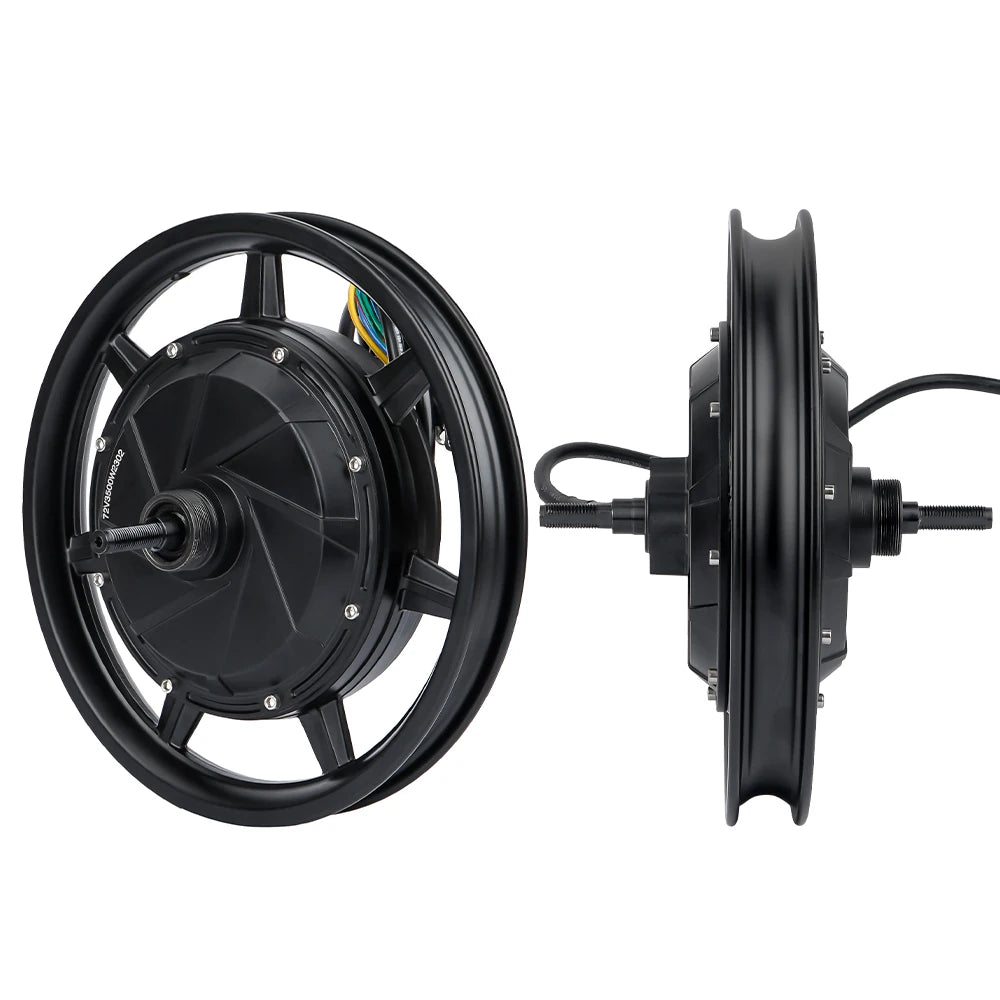 High Speed 14 inch Electric Bicycle Motor 36V-72v 1500W-3500W 120km/h Scooter Hub Motor High Speed Brushless Scooter Ebike