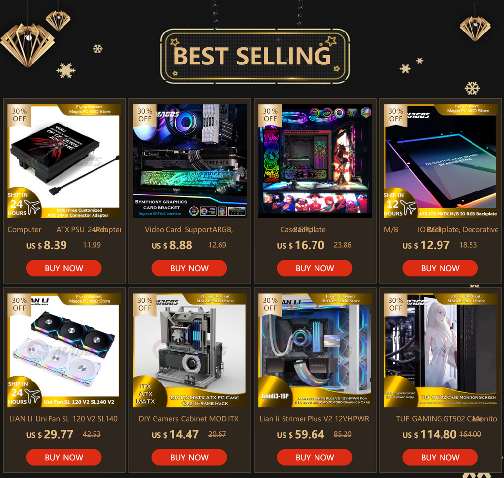 1700 CPU Water Block Mirror Surface ROG 5V ARGB SYNC Watercooler LGA1700 AM4 AM5 Platform Customized Available