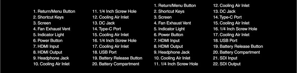 Viltrox DC-X2 DC-X3 Portable Monitor 6 Inch 2000 Nits 4K Touch Screen Profissional Photographic HD FHD Camera Monitor for Video