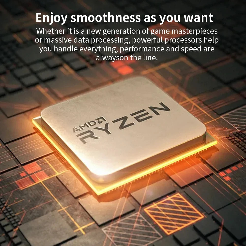 AMD Ryzen 7 5700X 8-Core 16-Thread 7NM 3.4GHz L3=32M Processor 65W Socket AM4 NEW R7 5700X Gaming CPU Processor DDR4 but without