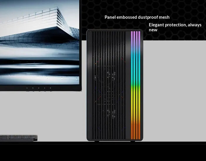 WJCOOLMAN Craftsman Series Home-type Desktop computer with small chassis Supports M-ATX motherboard