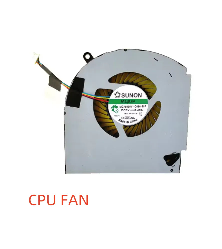 New CPU GPU Cooling Fans For DELL Alienware 17 R4 17 R5 P31E 17-R4 Laptop MG75090V1-C060-S9A MG75090V1-C070-S9A