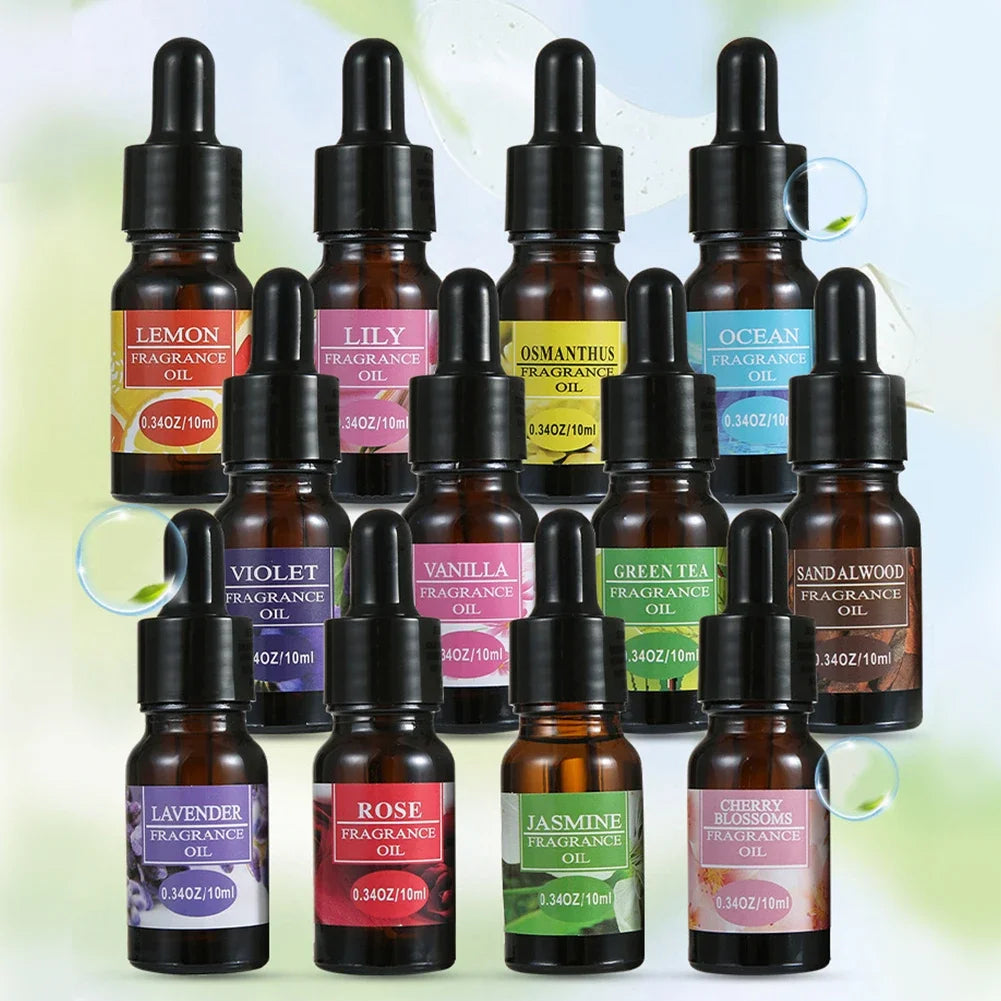 10ML Essential Oils For Humidifier Diffuser Aroma Fragrance Oil DIY Making Candles Cars Air Fresheners Flavoring Oils