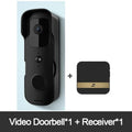 NEW Smart Video Doorbell Waterproof Night Vision Door Viewer 1080P FHD Camera Digital Visual Intercom WIFI 2.4G Tuya Door Bell