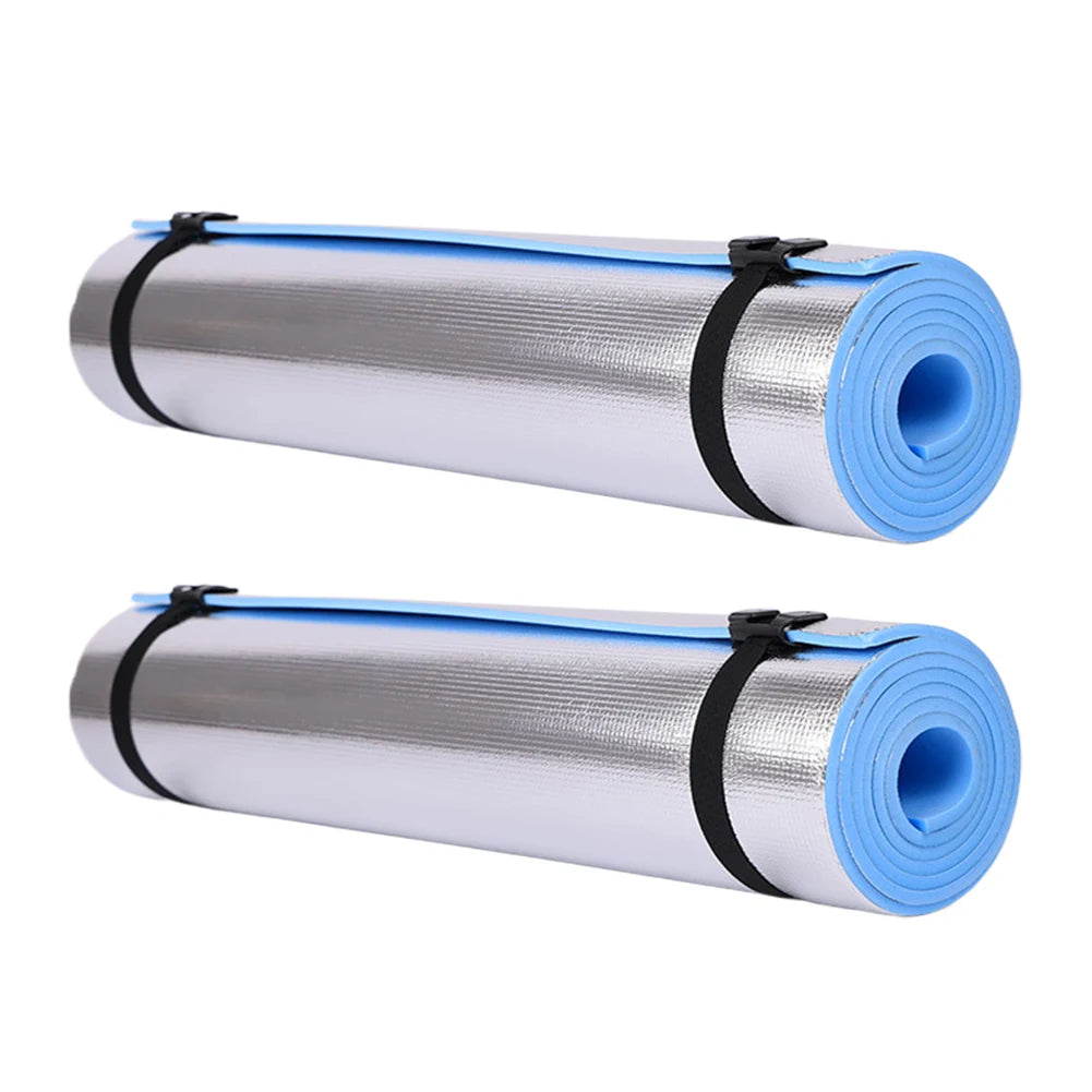 10mm Yoga Mat Anti-skid Sports Exercise Mat Moistureproof Thickened Camping Picnic Mat EVA Foam Sleeping Pad for Yoga & Pilates