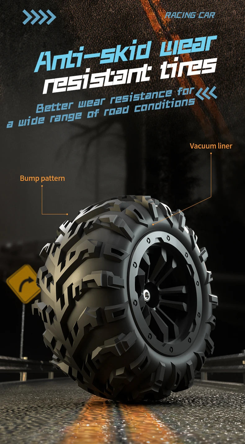 New PRO/MAX 1∶16 RC Car 80KM/H 4WD Brushless Off-Road Racing Toys High Speed Remote Control Vehicle For Kids Adults Outdoor Gift