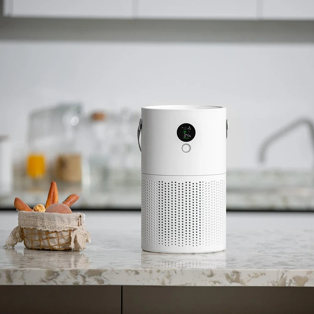 Air purifier indoor household desktop negative ion rechargeable dust removal odor formaldehyde PM2 portable purifier