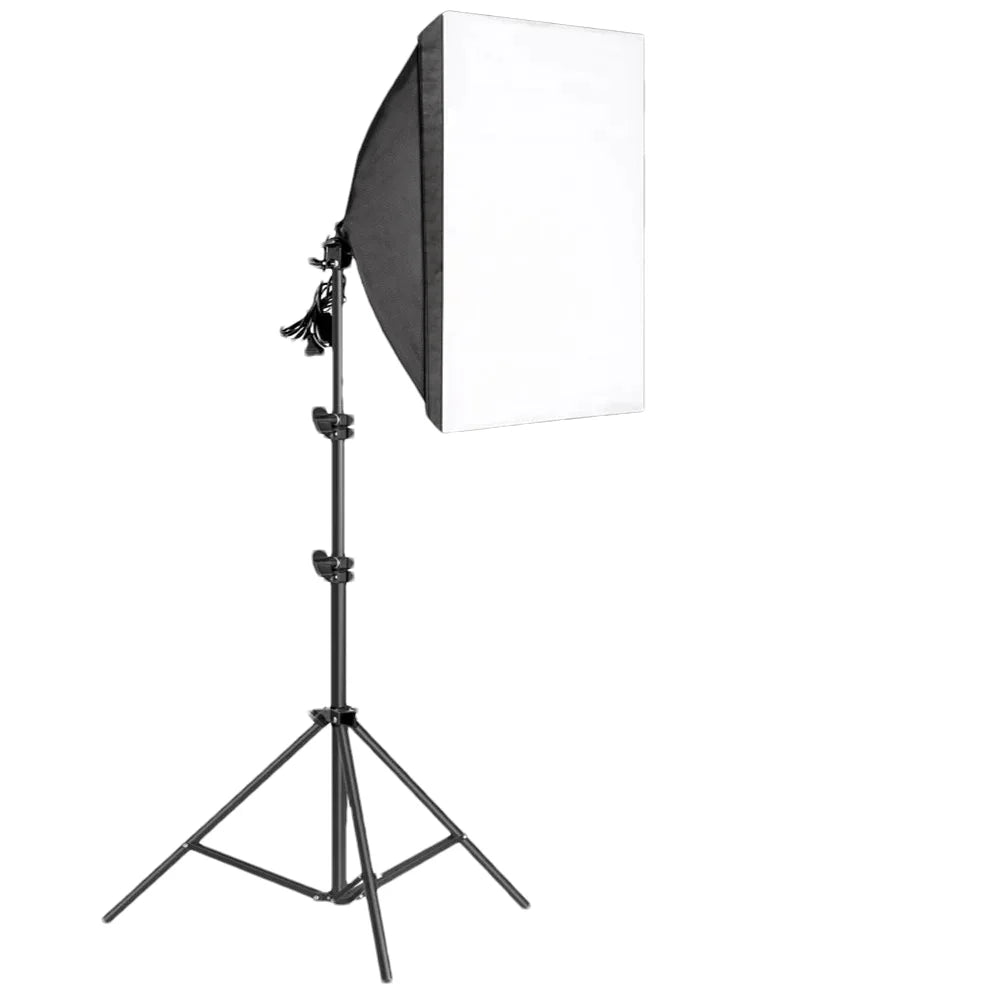 Photographic Equipment Photo Studio Photography Soft Box Kit With Tripod Video 50x70cm Softbox Photo Box