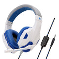 Gaming Wired Headphones 3.5mm Bass Stereo Gamer Music Headset With Microphone Earphone For PS4 Xbox One Switch Phone Laptops PC