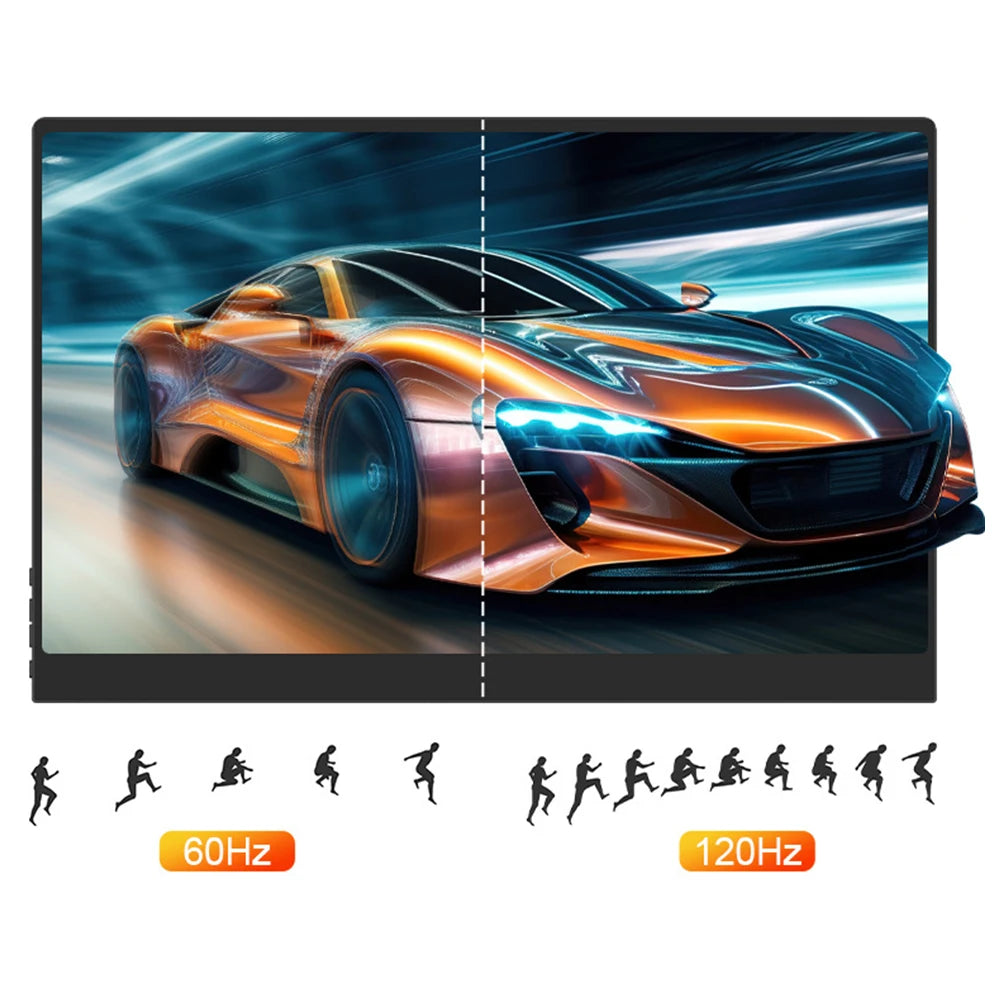 3K 16inch Portable Monitor 2880*1800 450d/m2 100%DCI-P3 For Laptop Second Screen HDMI-Compatible Games Expand Display