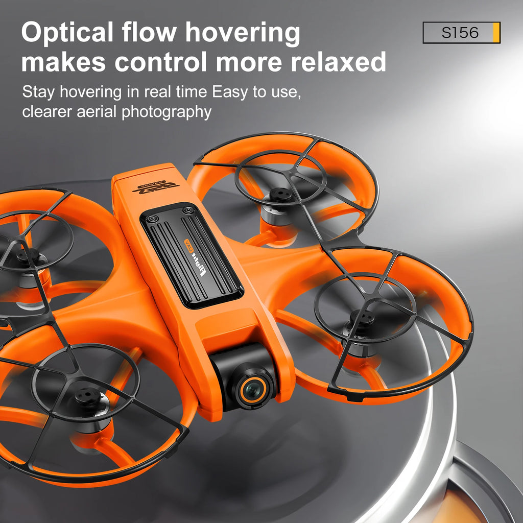2025 S156 PRO Drone 8K HD Aerial Photography Dual-Camera Dron with Screen Omnidirectional Obstacle Avoidance Drone RC Toy Gift