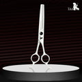 TAA Professional Grooming Scissors Pet Serrated Scissors for Dog & Cat Alloy Steel Shears Pets Shears Groomer Tools Hair Clipper