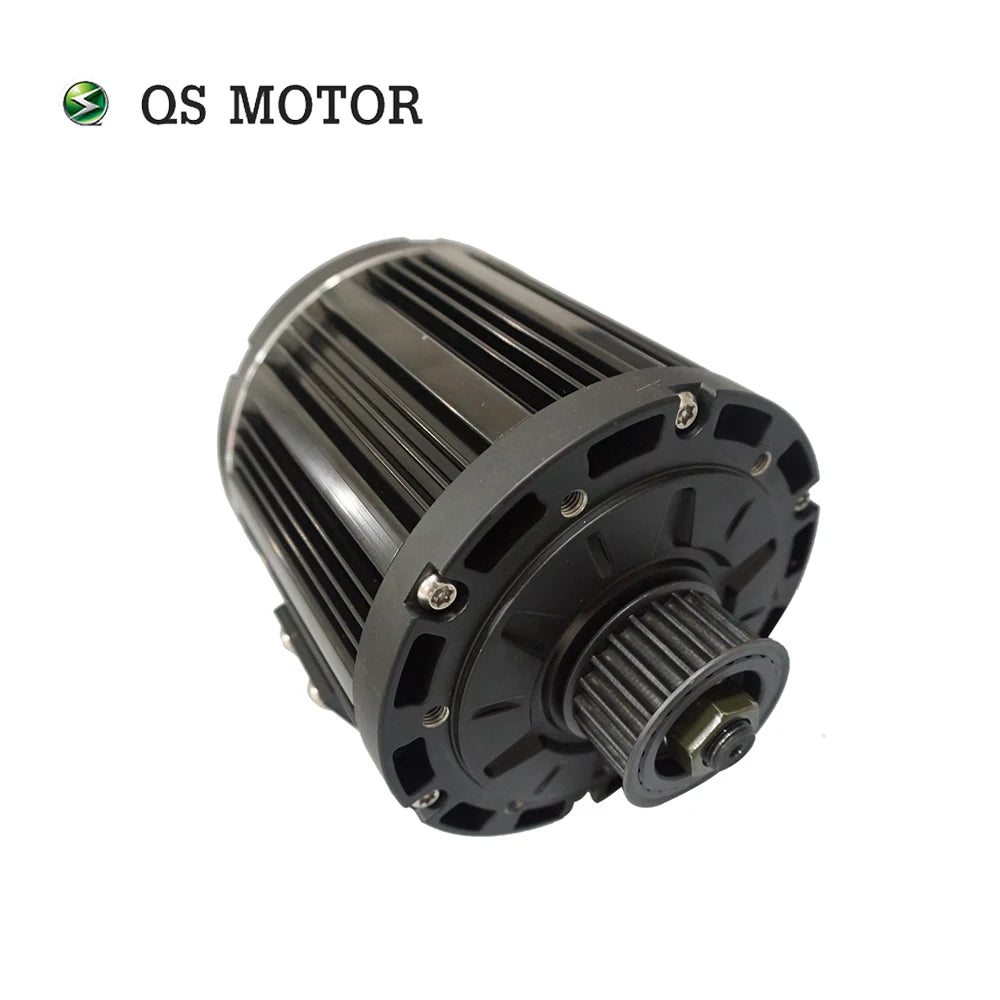 QS138 3000W/6000W Peak 72V BLDC Mid Drive Motor for Electric Scooter 100KM/H with 428 Chain Sprocket V1 Dual Power Design