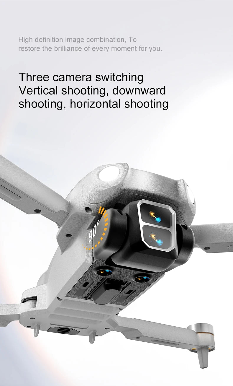 2025 New A888 PRO Drone Profesional 4K HD Cameras brushless motor Aerial Photography Optical flow Foldable Quadcopter Toys