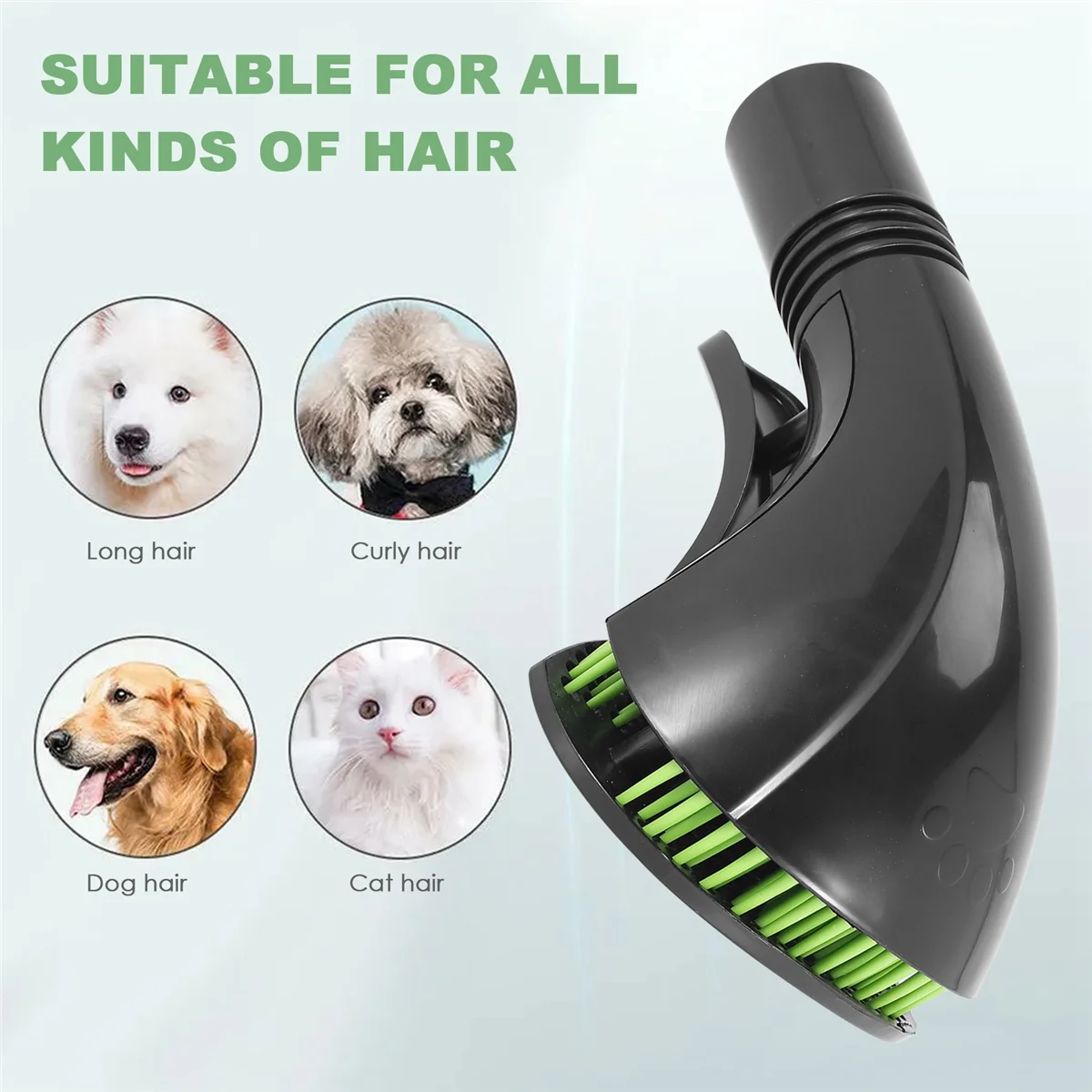 Pet Cat Dog Grooming Brush Vacuum Cleaner Attachment Tool Loose Hair Groom 32Mm Grooming Rake Tool