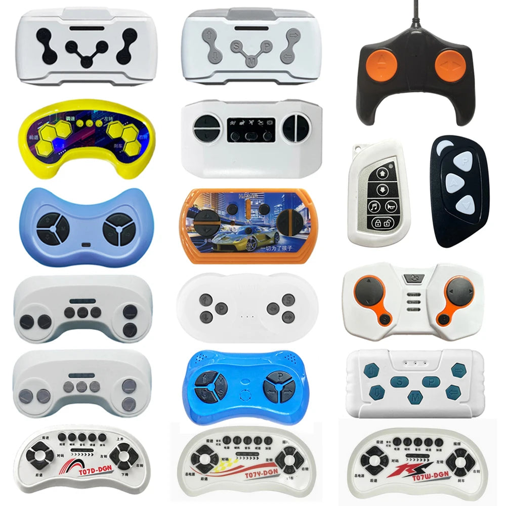 Children Electric Ride on Car KidsVehicle 2.4G Bluetooth Remote Control Transmitter Speed Control Brake Wireless Control Handle