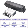 52V 20Ah Electric Fat Tire Bike Battery Ariel Rider Grizzly Kepler X-Class Step-Thru Long Range E-Bike Bicycle Lithium Battery