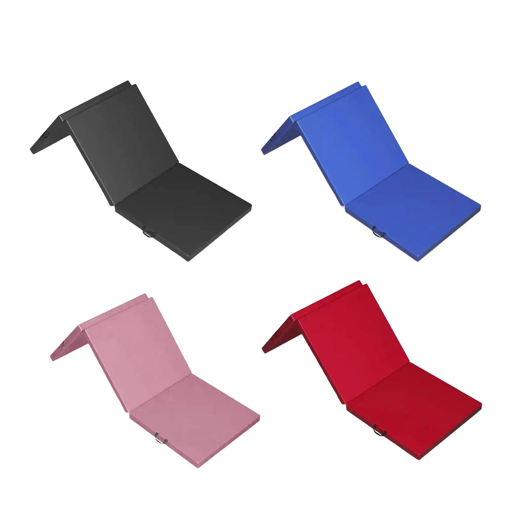 Folding Exercise Mat Foldable Yoga Mat Multifunctional 6'x2'x 2" for Women Men Gym Mat for Training Balance Yoga Pilates Workout