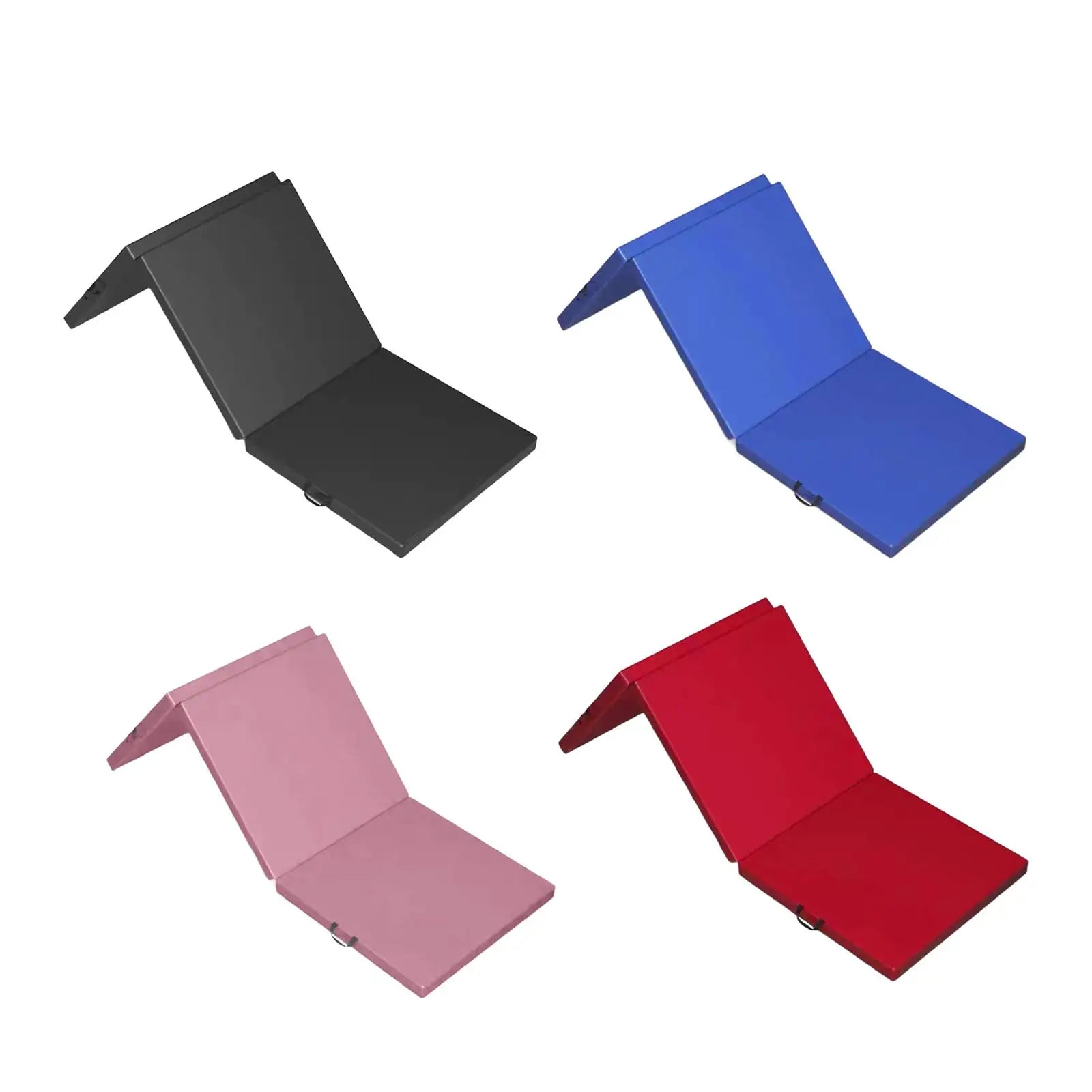 Folding Exercise Mat Foldable Yoga Mat Multifunctional 6'x2'x 2" for Women Men Gym Mat for Training Balance Yoga Pilates Workout